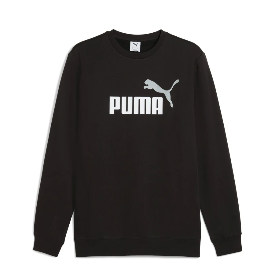 Buzo de Hombre Puma Logo Crew Negro