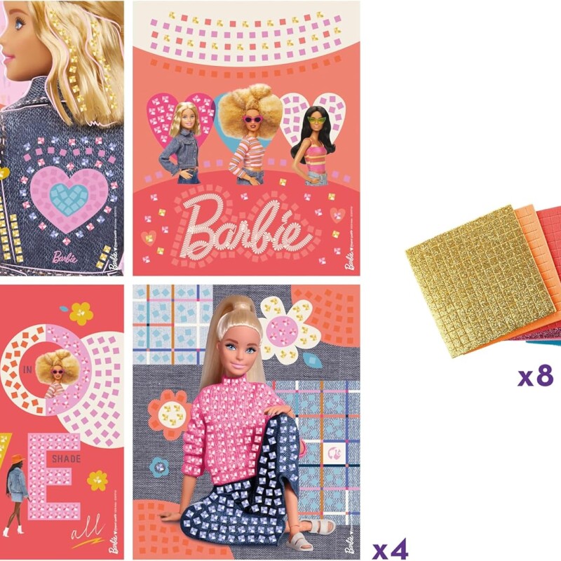 Juego de MOSAICOS BARBIE Juego de MOSAICOS BARBIE