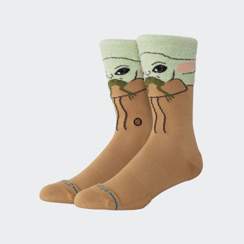 Medias Stance Grogu Hungry Verde