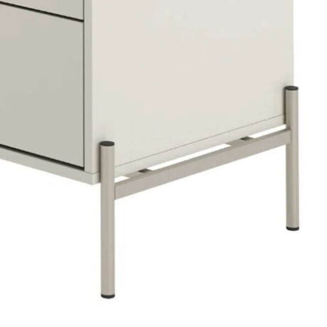 Comoda Jasper 3 cajones White Matte champ