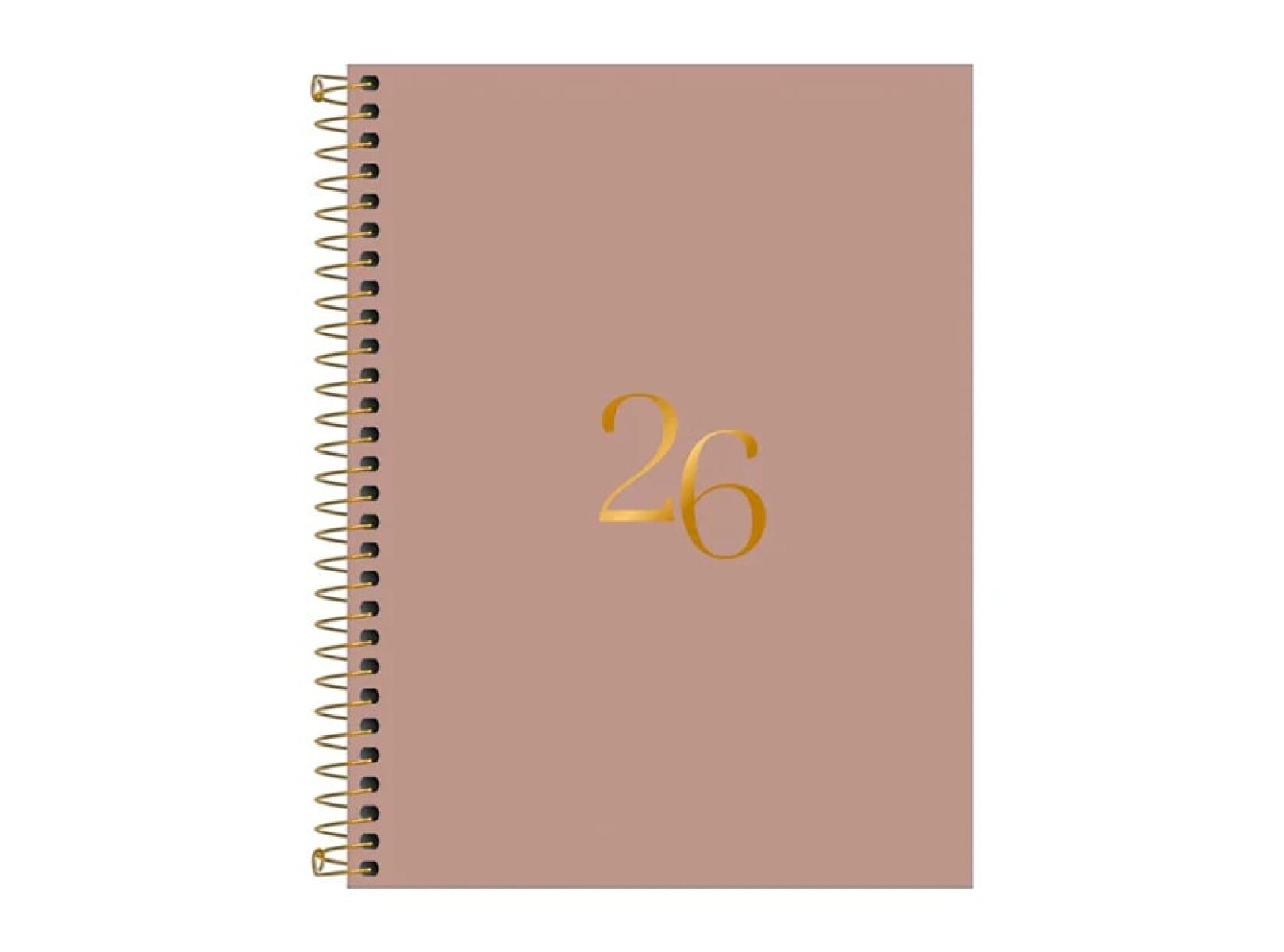 Agenda Tilibra 2026 Vanilla - Marron Pastel 