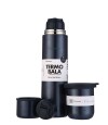 Kit Acero Bala - 750Ml + Mate Sicilia Azul Metalizado