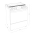 Cocina Whirlpool Wfd5narruw COCINA WHIRLPOOL 2 HORNOS WFD5NARRUW AP