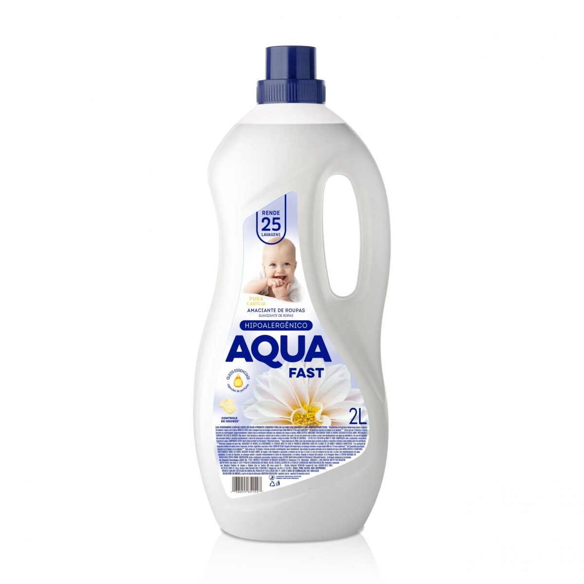 Suavizante Blanco Aquafast 2L Pura Caricia 