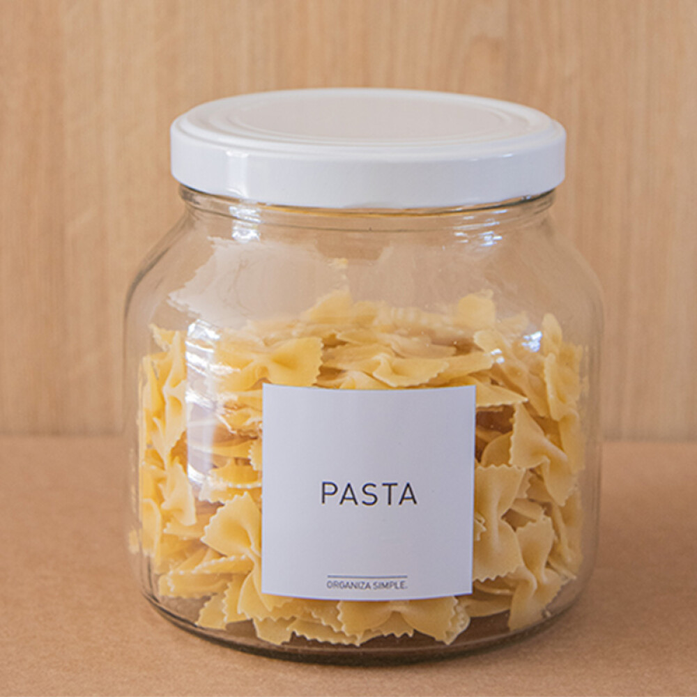 Frasco Alacena 1Kg | Vidrio Frasco Alacena 1Kg | Vidrio