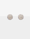 Aros Pasantes Strass Aro Pasante De Strass - Violeta Lila