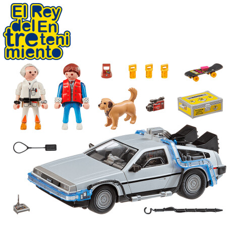 Playmobil Volver Al Futuro 470317 Delorean 64 Piezas Playmobil Volver Al Futuro 470317 Delorean 64 Piezas