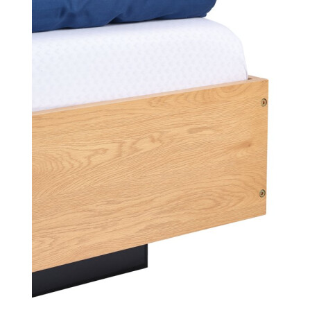 Estructura Cama C/Almac 140X190 Ellinge Color Roble