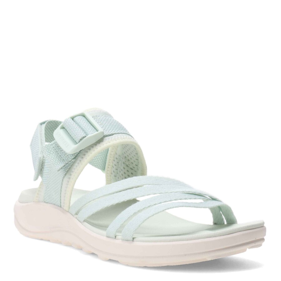 Sandalias de Mujer Merrell District 4 Backstrap Verde Agua