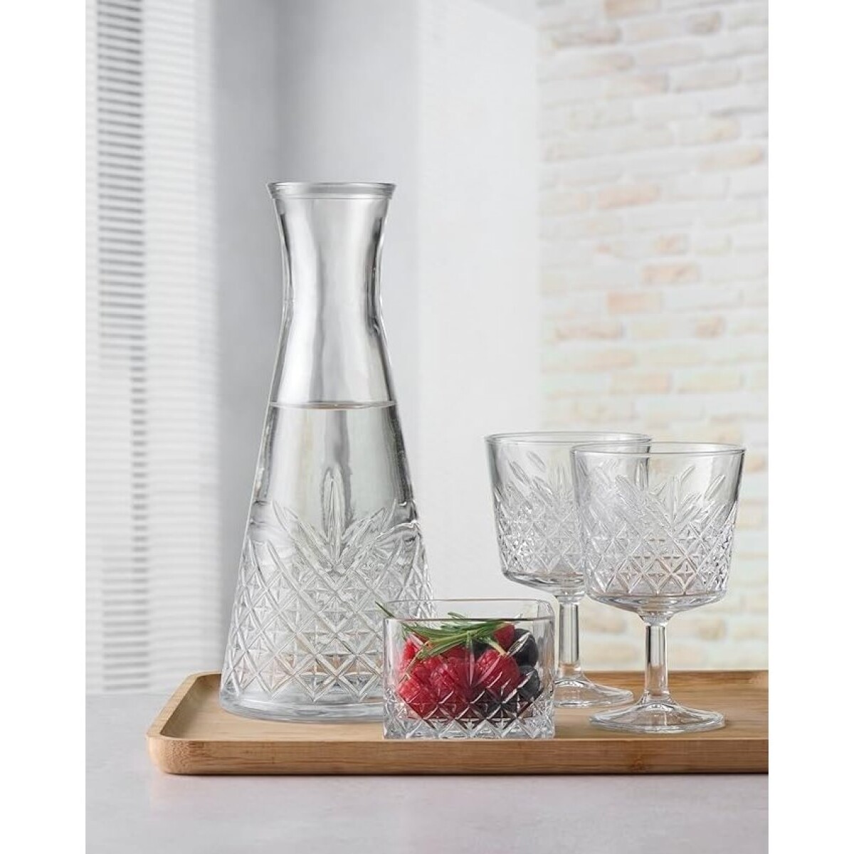 PASABAHCE 1204172 Elysia Carafe 940cc - Élégante Et Pratique