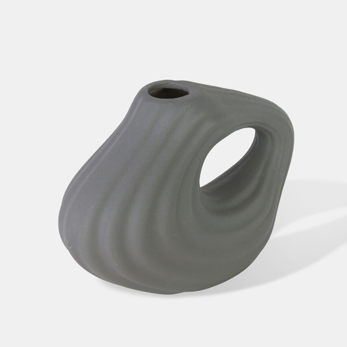 BASE CERAMICA GRIS OSC 25X10X18CM 
