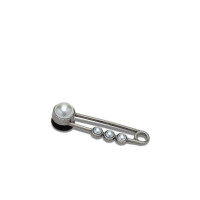 Jibbitz™ Charm Pearl Pin Multicolor
