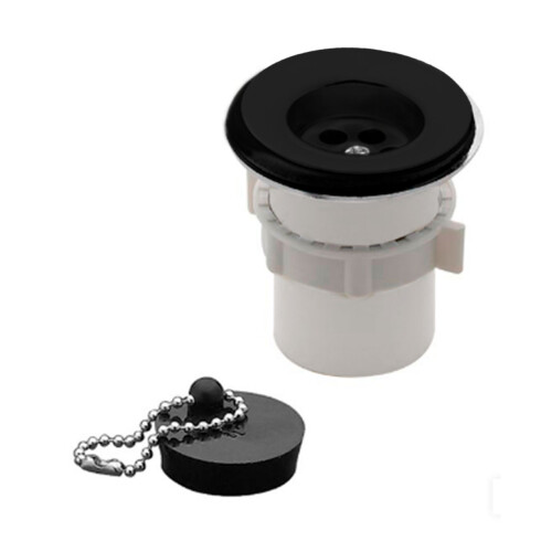 Desague Negro Mate Para Lavatorios 000