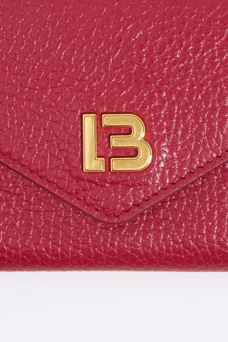 BILLETERA CONTINENTAL PIEL Rojo