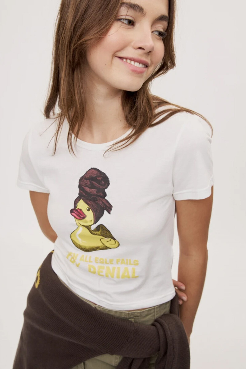 Remera Piece Of Cake Blanco