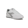 Zapato Fútbol Barricade Tf Diadora Hombre Blanco-plata