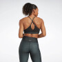 Lux Strappy Bra Aop Ms - Mujer Black