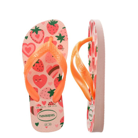 Sandalia de Niños Havaianas Hav.Kids Flores Rosado Confeti