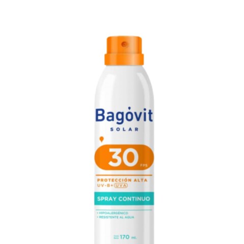 Bagóvit Protector Solar 30fps Spray Continuo 170ml Bagóvit Protector Solar 30fps Spray Continuo 170ml