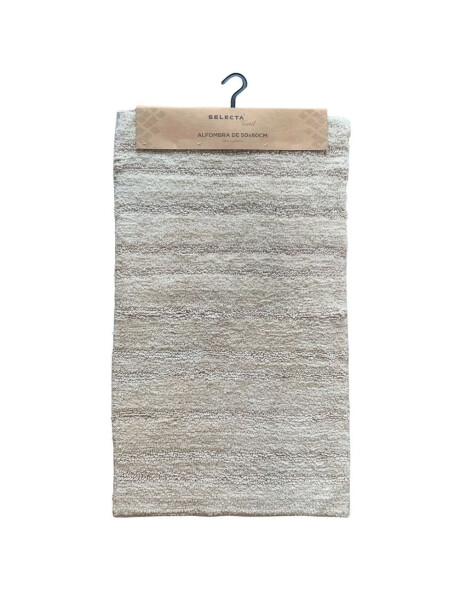 ALFOMBRA ALGODON TUFTED 50X80CM RAYAS CRUDO ALFOMBRA ALGODON TUFTED 50X80CM RAYAS CRUDO