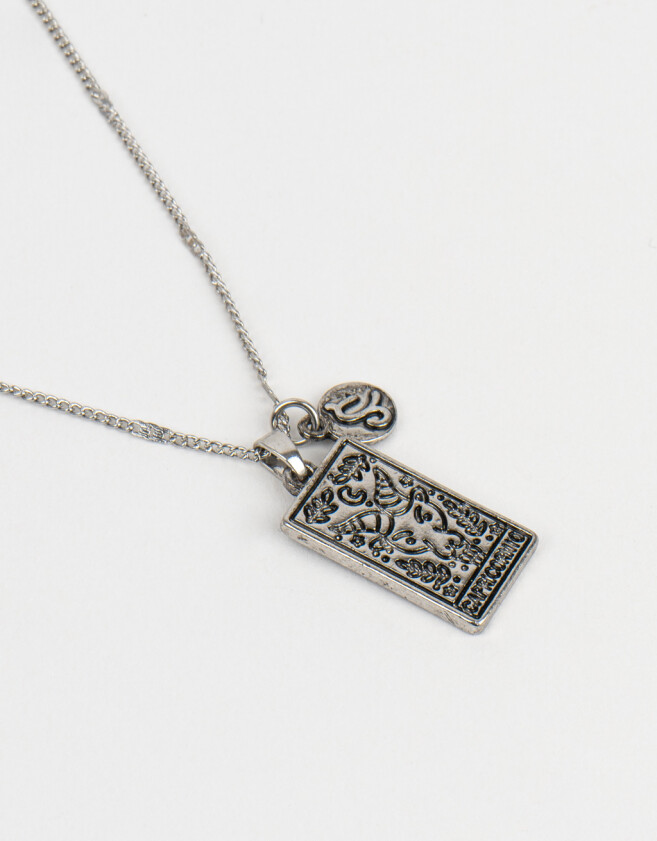 Cadena Corta con Dije De zodíaco Cadena Con Dije De Zodíaco Capricornio - Plateado