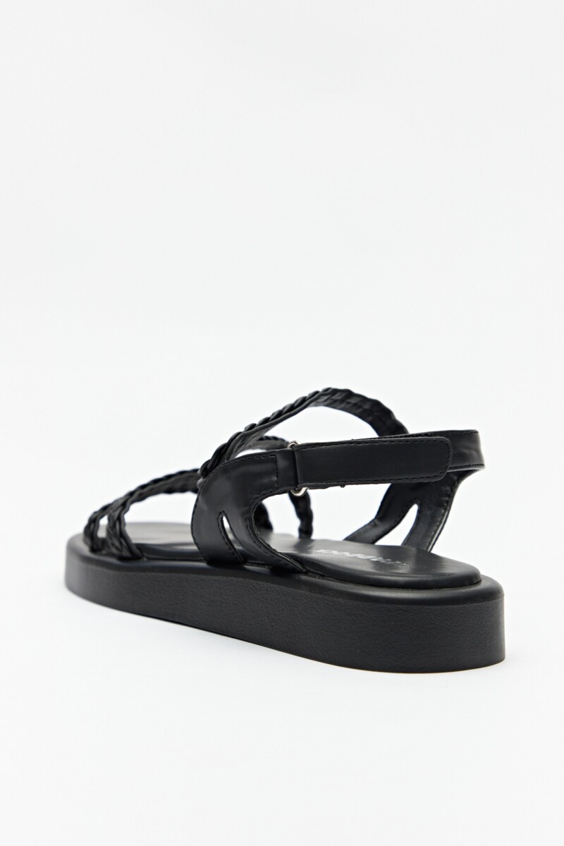 SANDALIA TIBI Negro