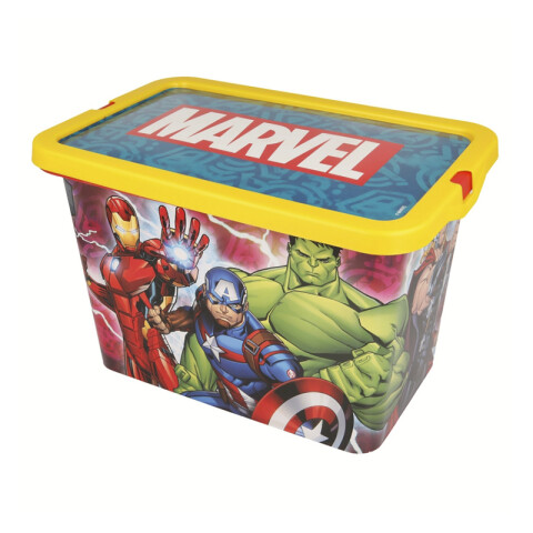Caja Organizadora Infantil Avengers 7 Lts Plástica U