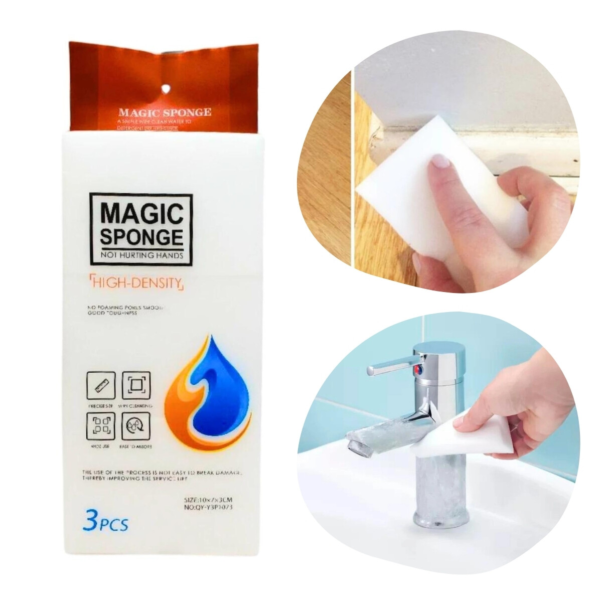 Esponja Mágica Borra Elimina Suciedad En Pared Muebles AutosEsponja Mágica Borra Elimina Suciedad En Pared Muebles Autos 