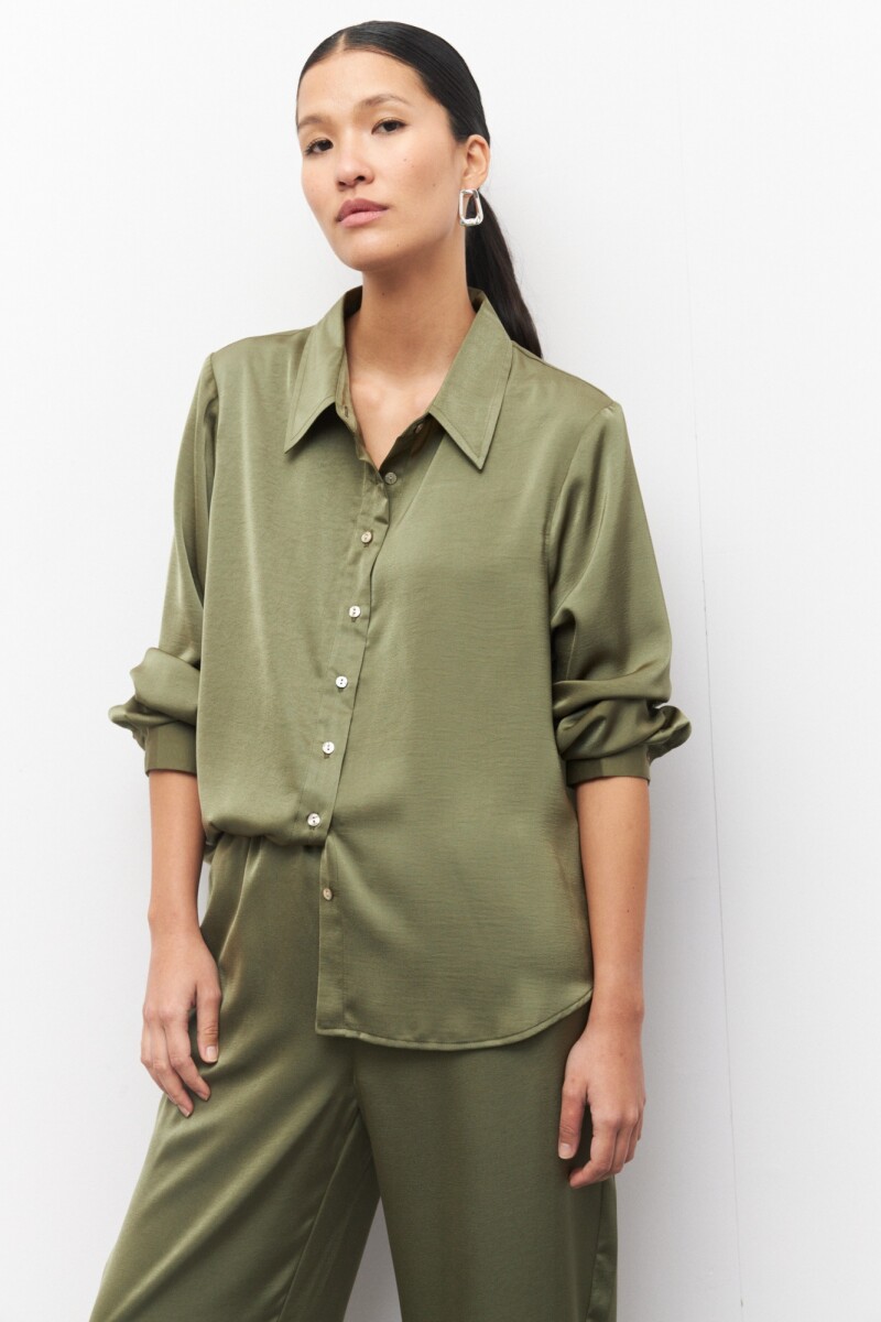 CAMISA MAXINE Verde Musgo