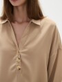 Blusa Kansas Taupe Claro