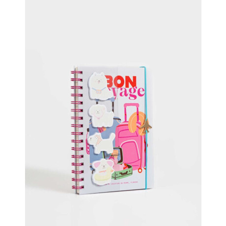 Cuaderno A5 Estampa Perritos Combinacion Multicolor