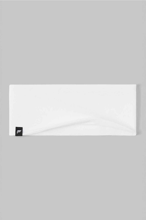 Vincha Elástica The Live-In Headband Mujer Classic White