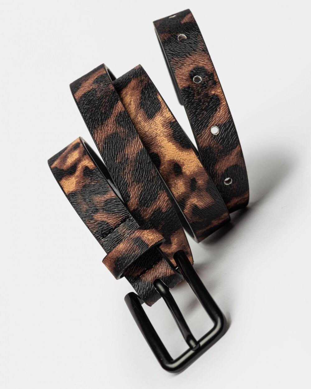 Cinturon Africa En Efecto Cuero Animal Print