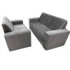 Juego de Living ORFEU 3+2 Gris Juego de Living ORFEU 3+2 Gris