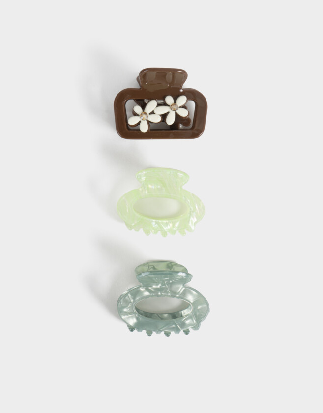 Broches Sets Set por 3 Set De Broches - Combinacion Tricolor