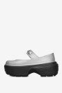 STOMP METALLIC MARY JANE Plata
