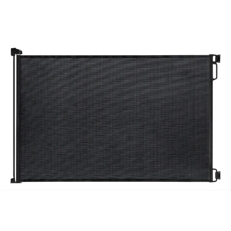 Puerta Flexible Lumax con Malla Retráctil de Seguridad Negro