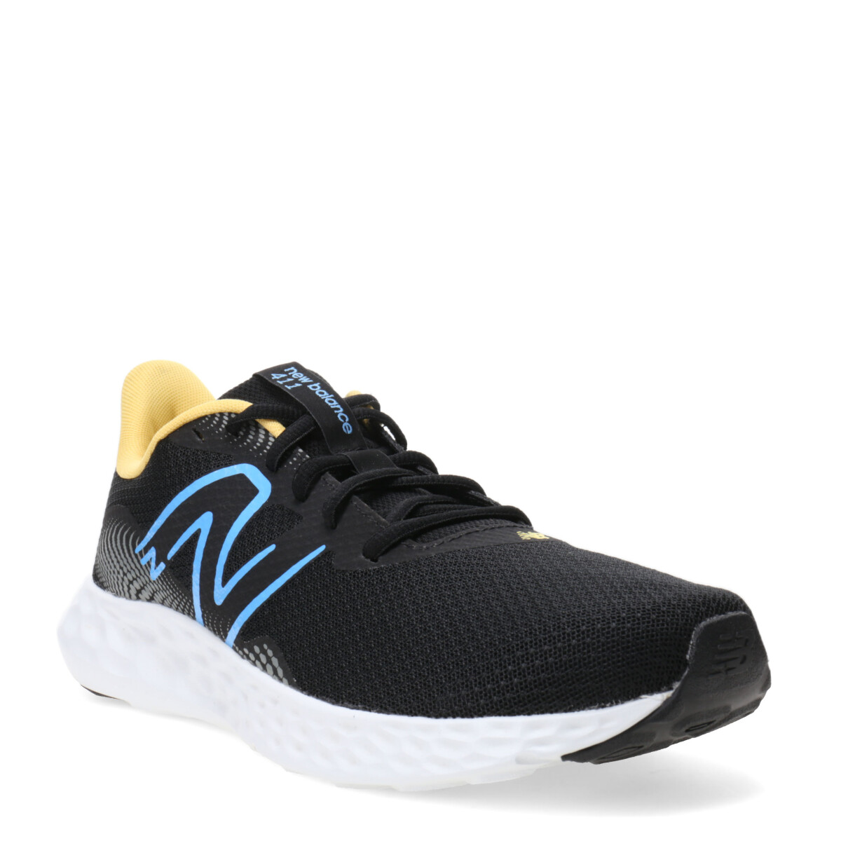 Championes de Hombre New Balance 411 V3 - Negro - Amarillo - Azul 