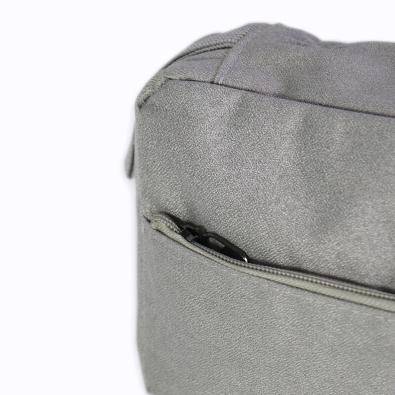 NECESER GRIS P/VIAJE 22.5X8X14.5CM Unica