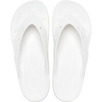 Ojotas Crocs Classic Flip Platform Blanco