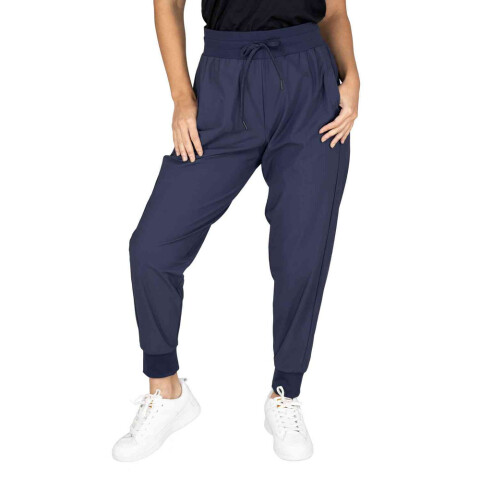 PANT FEM POLY/ELAST EVERLAST WARP ZIP NA W6 NAVY SUEDE