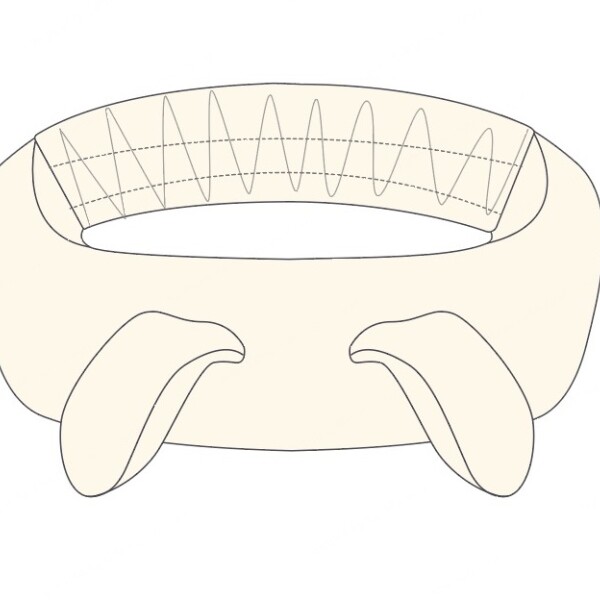 Vincha maquillaje perrito Vincha maquillaje perrito