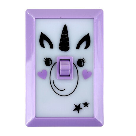 LLAVE DE LUZ LED TIPO INTERRUPTOR P/PARED A PILA DISEÑO INFANTIL LLAVE DE LUZ LED TIPO INTERRUPTOR P/PARED A PILA DISEÑO INFANTIL