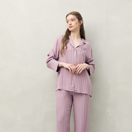 CAMISA LIRIO Lila Grisáceo