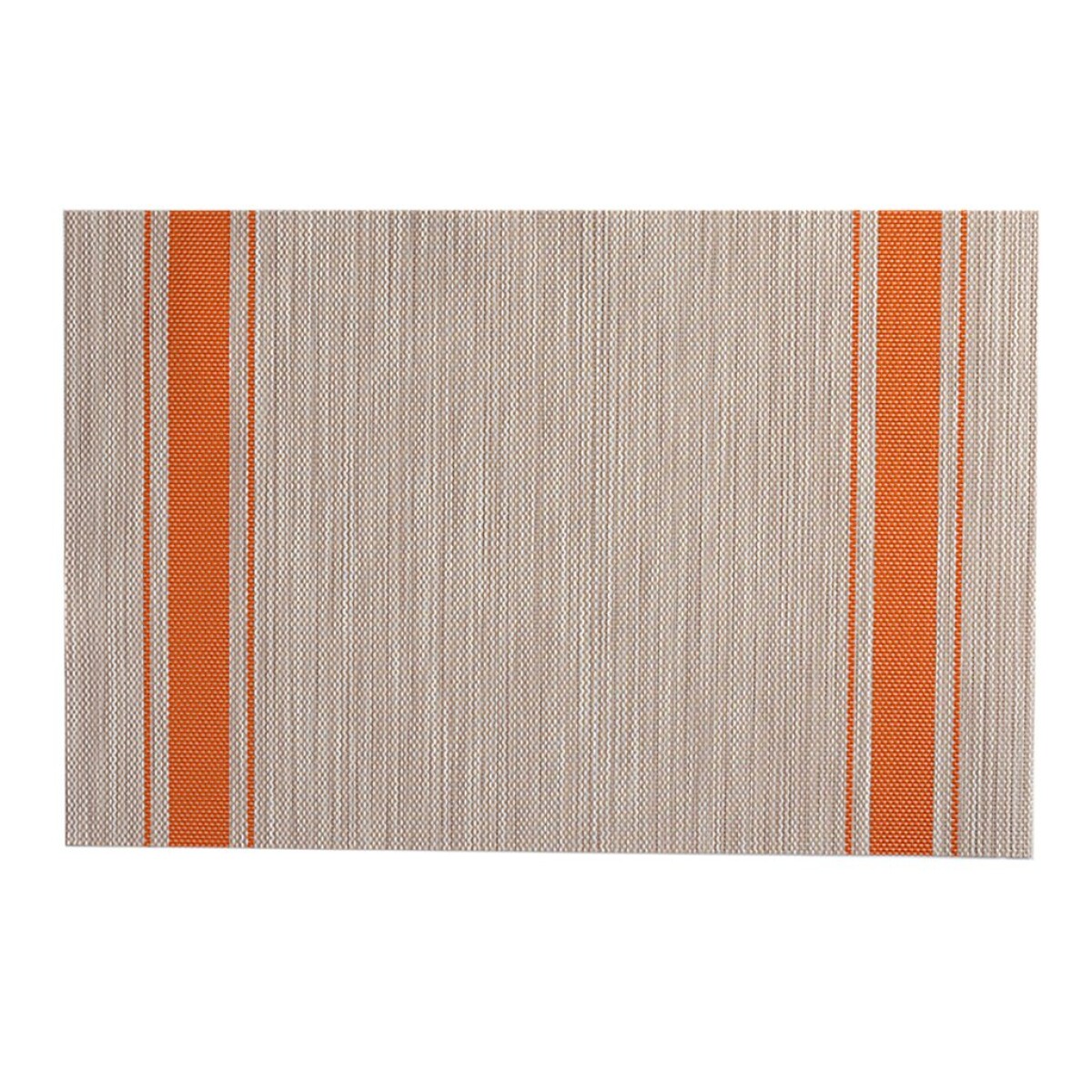 INDIVIDUAL PVC 45x30CM JASPEADO NATURAL/NARANJA 