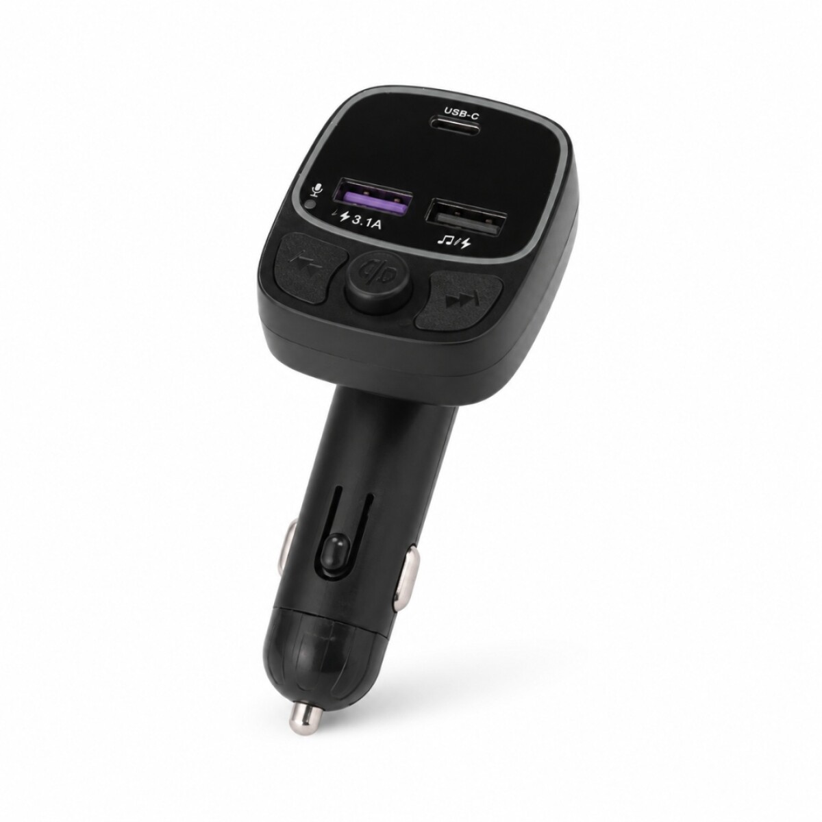 Transmisor FM para auto C47 BT USB MP3 cargador 3.1A 