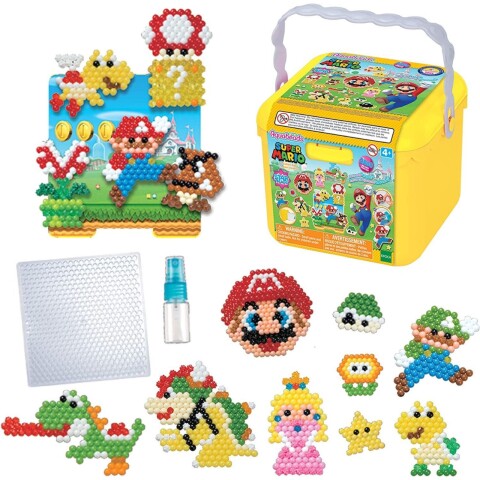 Juego Aquabeads Cubo Super Mario 2500 Cuentas Juguete Niño Juego Aquabeads Cubo Super Mario 2500 Cuentas Juguete Niño