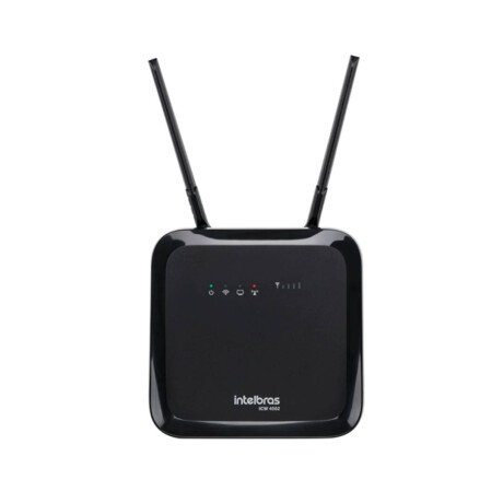 Router Intelbras 4G Icw 4002 Wifi + Tel Via Sim Negro