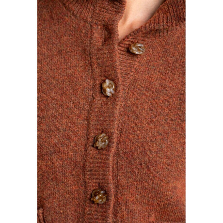 Cardigan Lana Chocolate