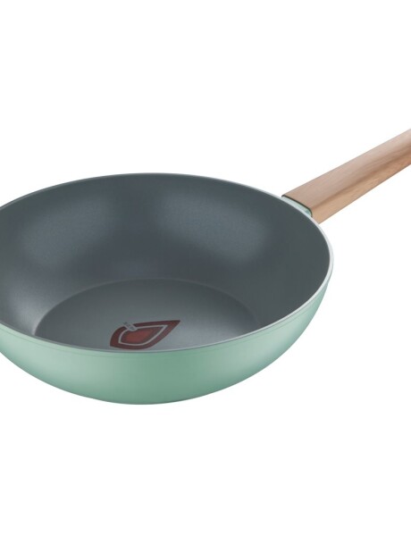 WOK 28CM ALUMINIO FORJADO HUERTO VERDE BERGNER WOK 28CM ALUMINIO FORJADO HUERTO VERDE BERGNER